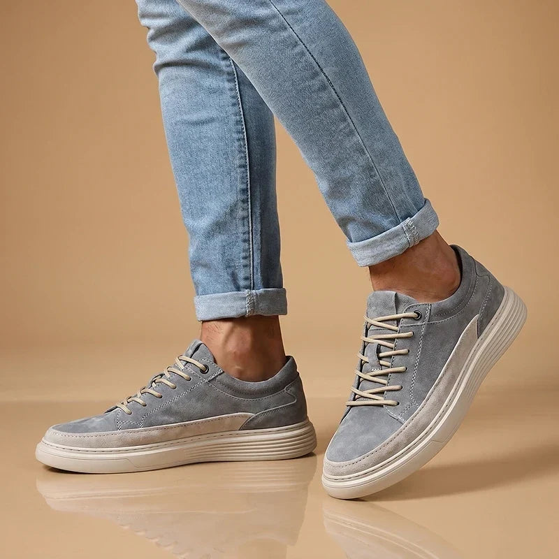 Enzo | Sneakers Camoscio Premium Ammortizzate