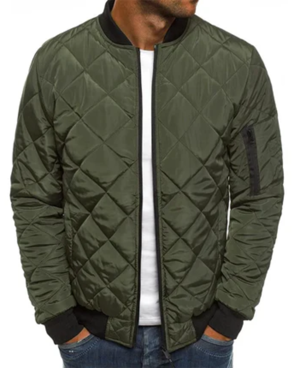 Chaqueta bomber informal