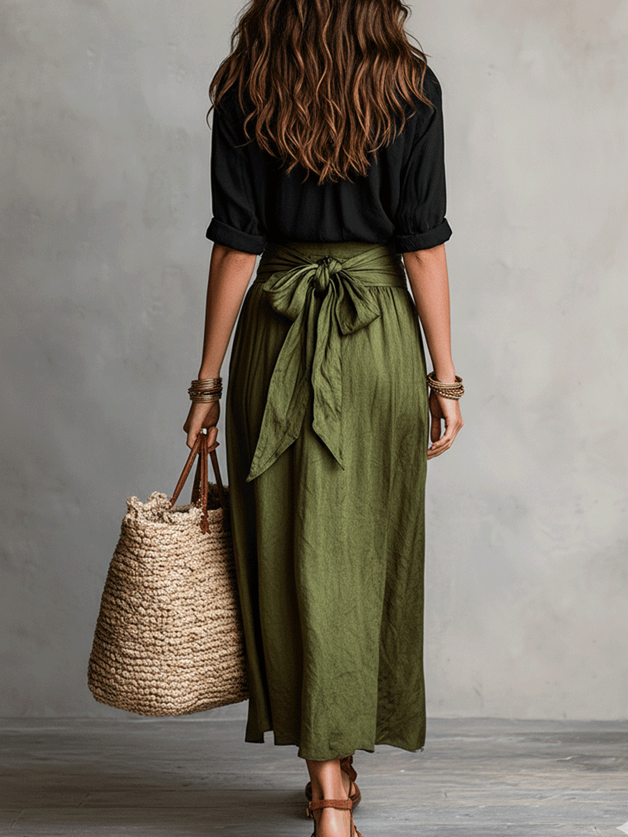 Conjunto de falda boho: elegancia sin esfuerzo