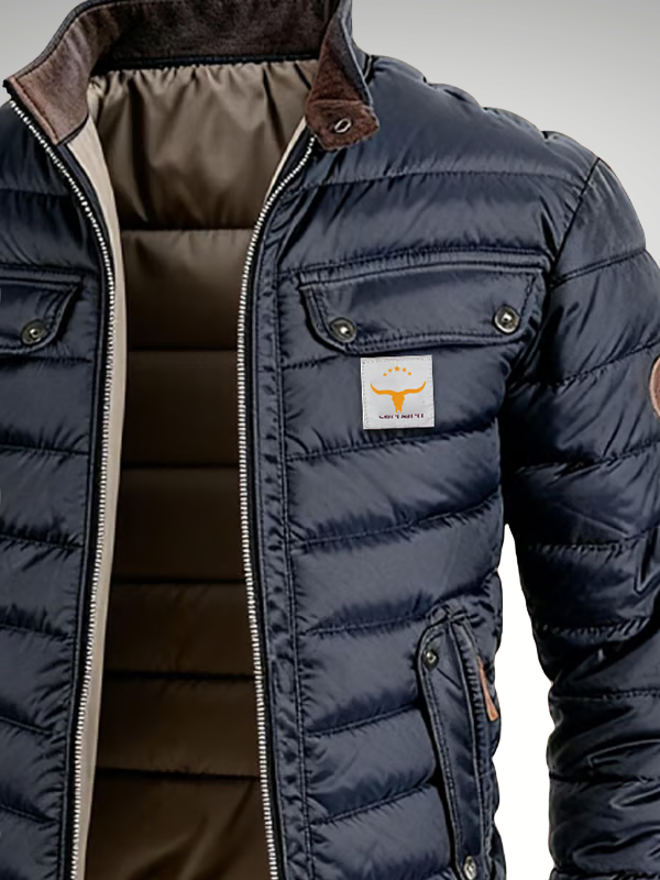 Chaqueta acolchada urbana y elegante