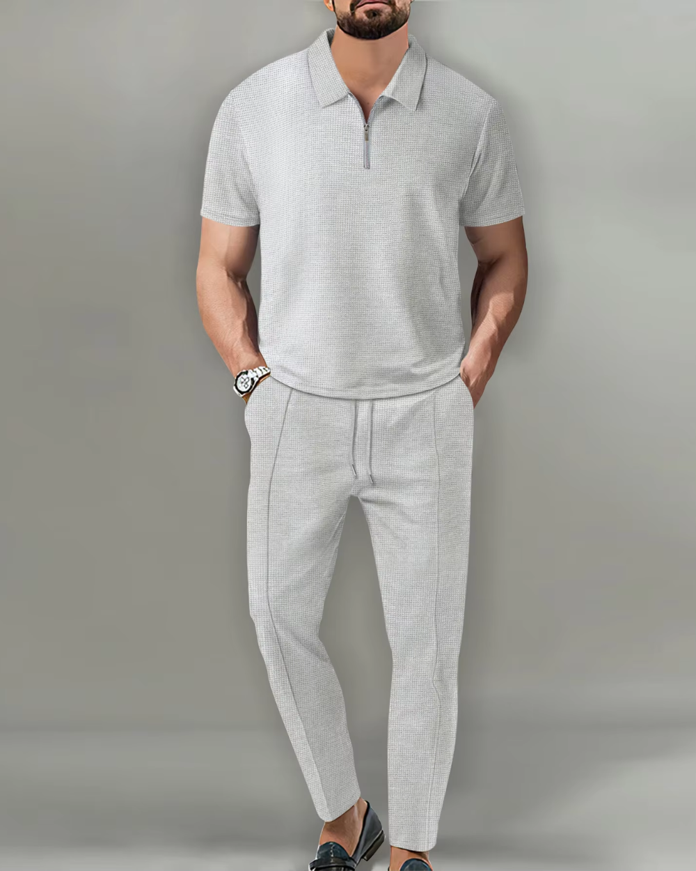 Piemonte | Set Polo Zip Coordinato