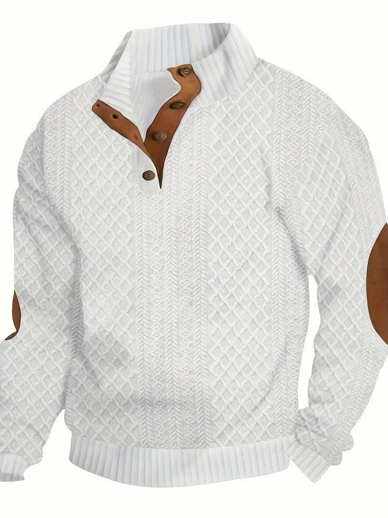 Jersey elegante con botones