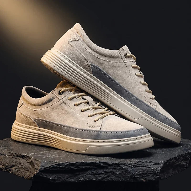 Enzo | Sneakers Camoscio Premium Ammortizzate