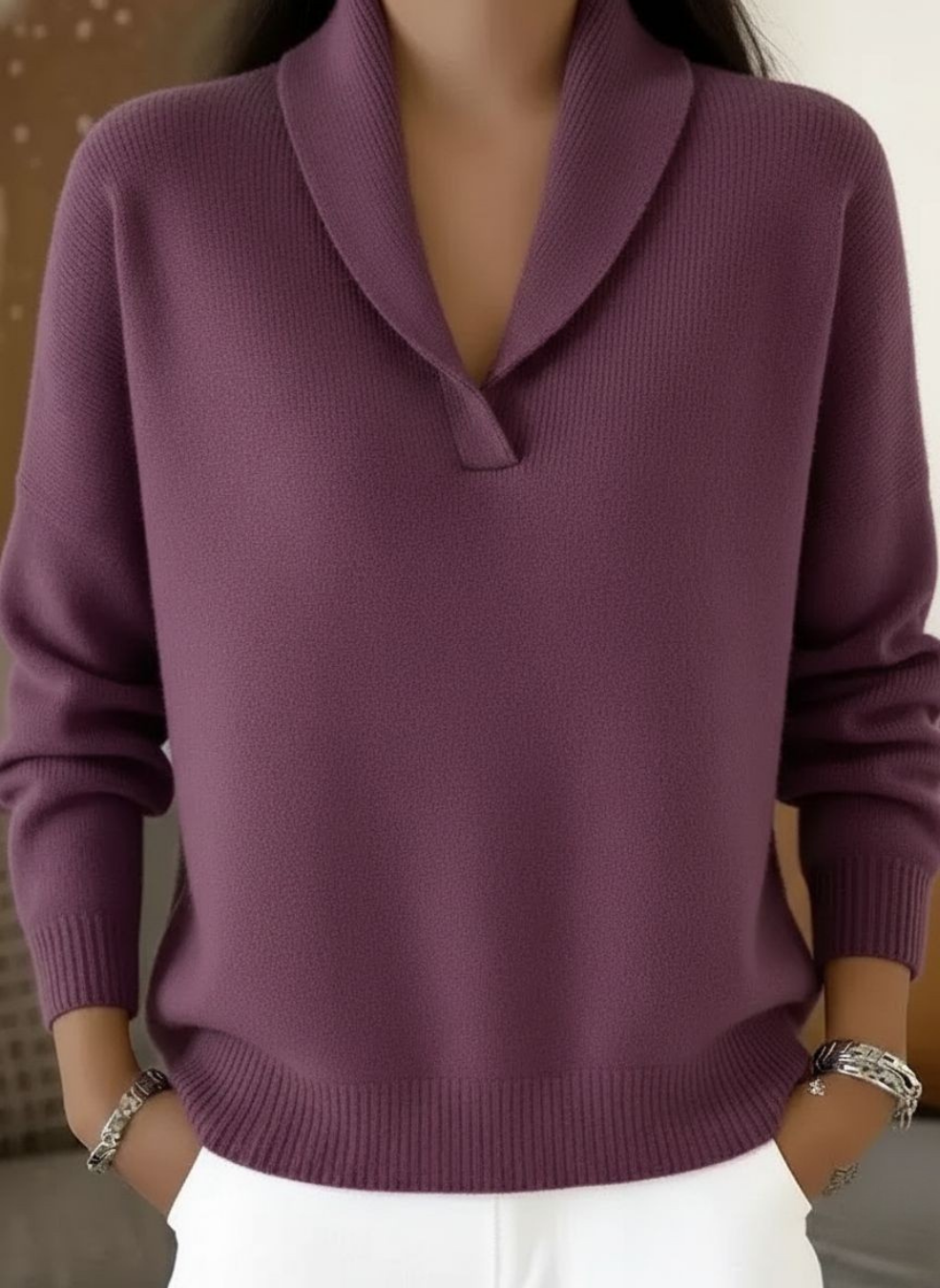 Antonine | Jersey con cuello en V