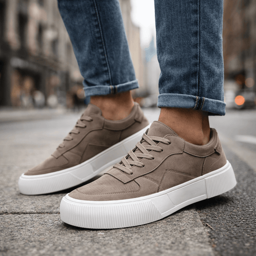 Aurelio | Sneakers Camoscio Multicolore