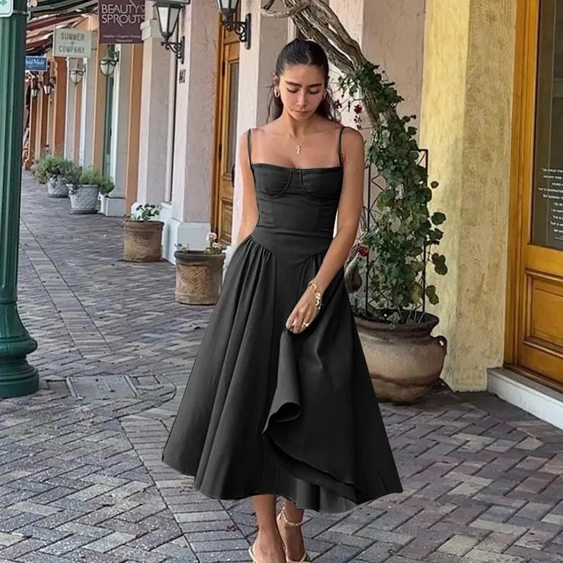 Marina | Vestido Maxi Tirantes Finos