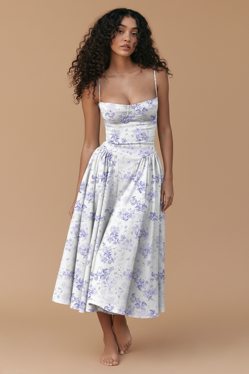 Marina | Vestido Maxi Tirantes Finos