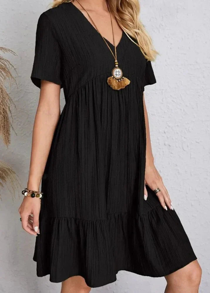 VIRGINIA | Vestido elegante que realza la cintura