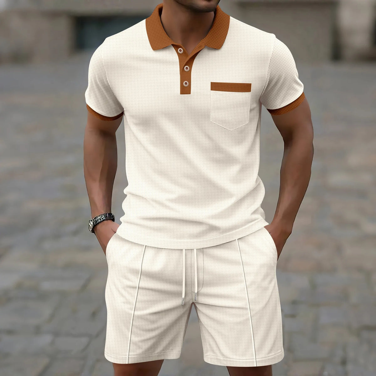 Emilio | Completo Polo e Pantaloncini Capri