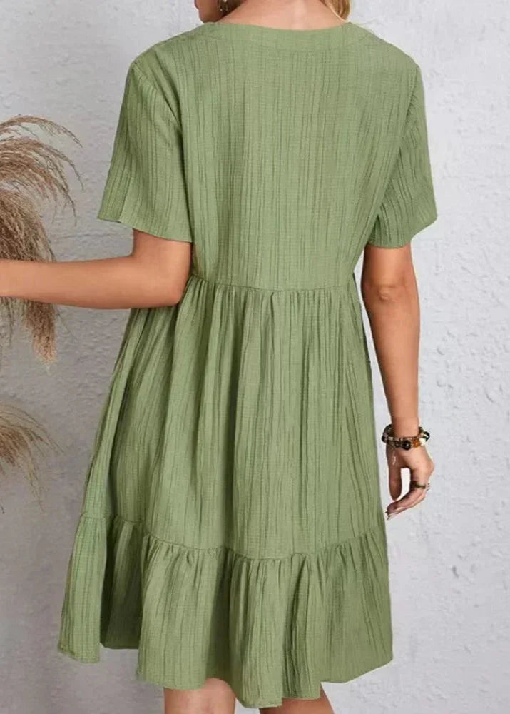VIRGINIA | Vestido elegante que realza la cintura