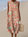 RIVEA STUDIOS | Vestido midi con estampado floral