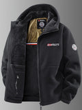Elegante chaqueta de forro polar térmico
