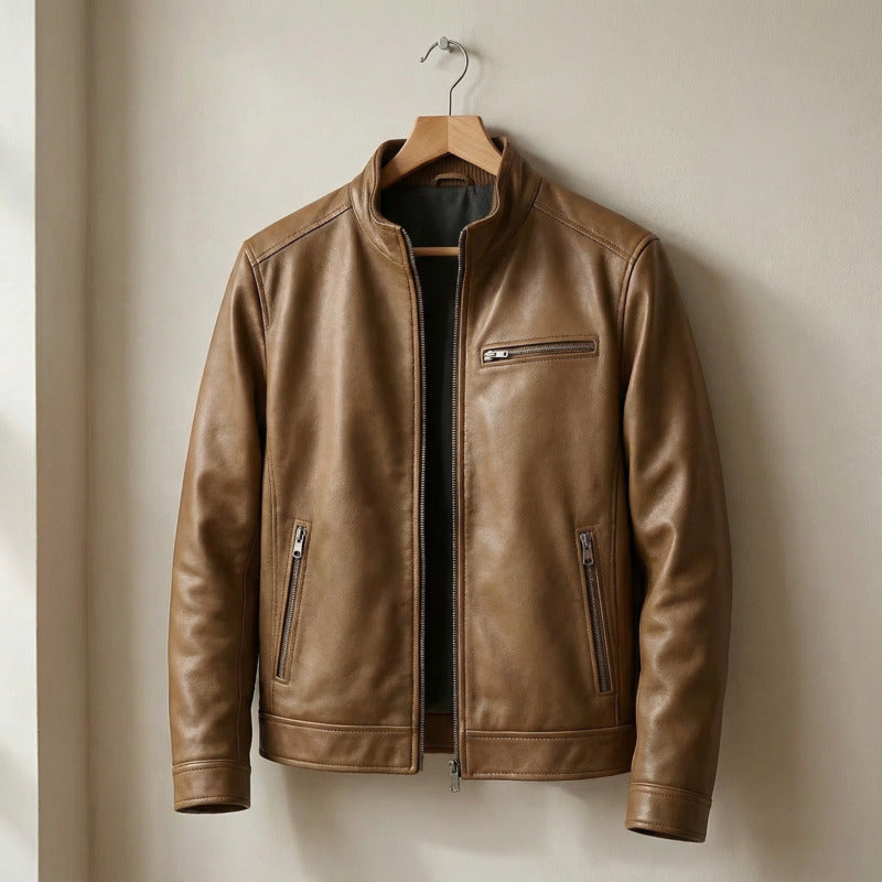Chaqueta de cuero vintage