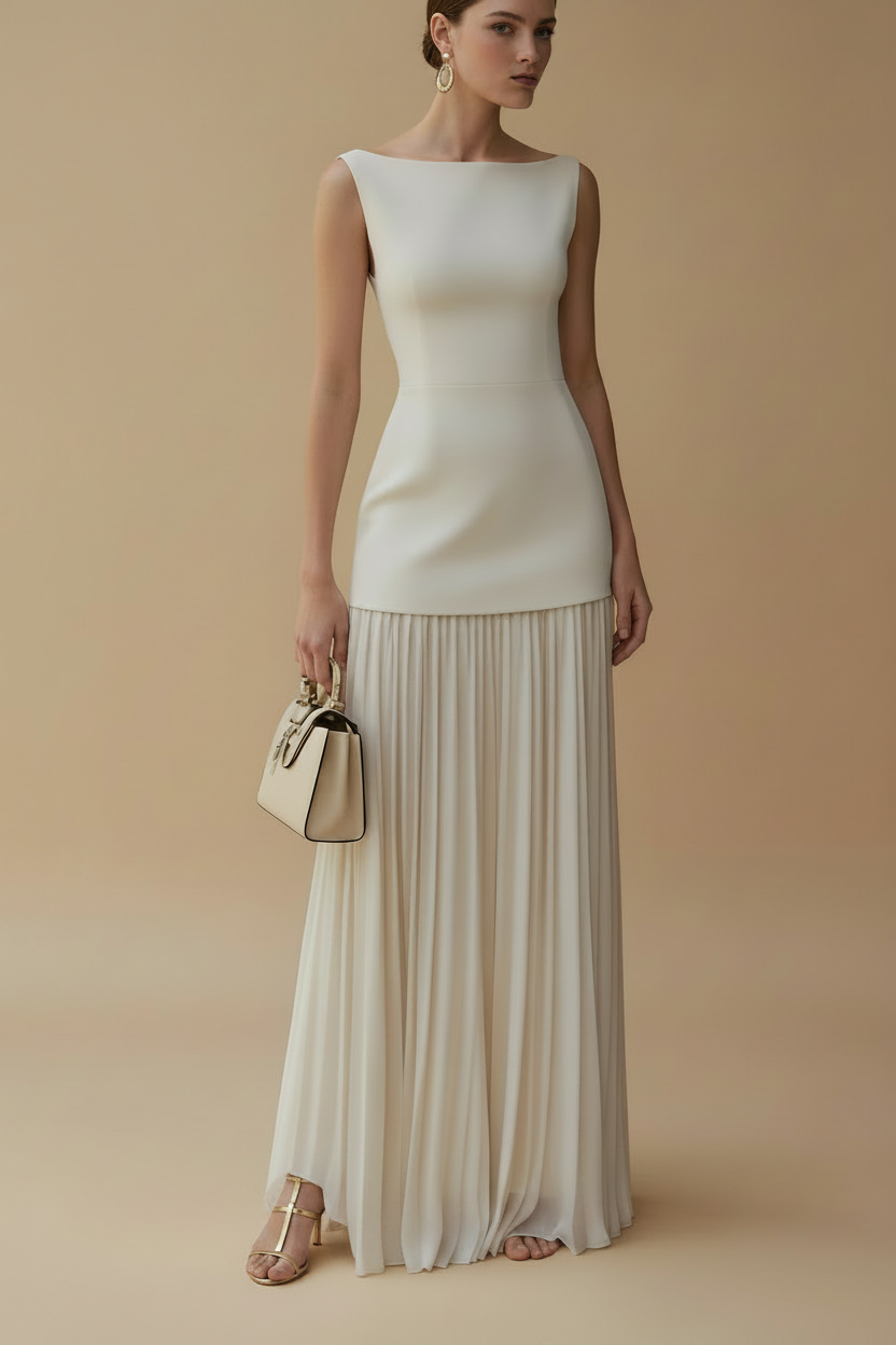 Isabel | Conjunto Chaleco y Falda Midi